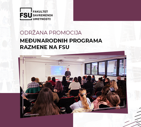 Održana promocija međunarodnih programa razmene na FSU