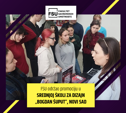 ITS održao promociju u Srednjoj školi za dizajn „Bogdan Šuput“
