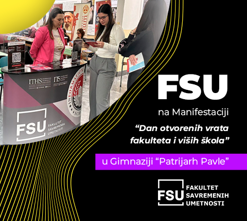 FSU na Manifestaciji „Dan otvorenih vrata fakulteta i viših škola“ u Gimnaziji „Patrijarh Pavle“