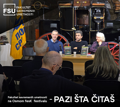 Fakultet savremenih umetnosti na Osmom fesK festivalu „Pazi šta čitaš“