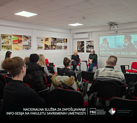 Održana info-sesija „Druženje sa NSZ-om“ – podrška studentima u planiranju karijere