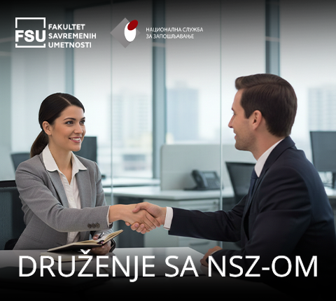 Fakultet savremenih umetnosti unapređuje karijernu podršku studentima kroz saradnju sa Nacionalnom službom za zapošljavanje