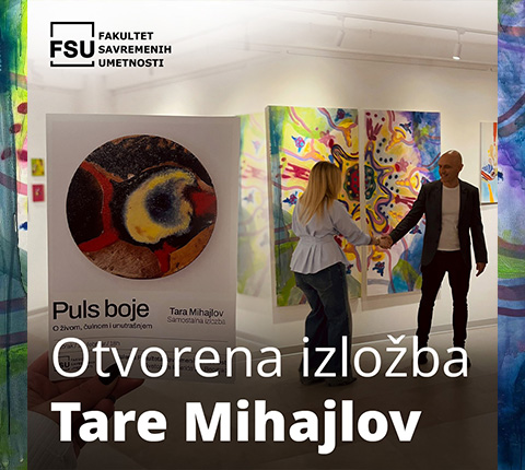Otvorena izložba „Puls boje“ Tare Mihajlov u Galeriji FSU