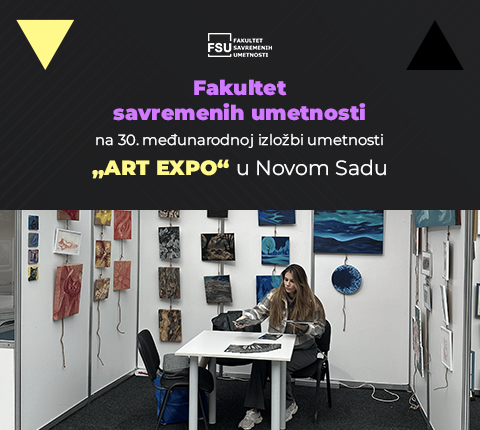 Fakultet savremenih umetnosti na 30. međunarodnoj izložbi umetnosti „ART EXPO“ u Novom Sadu