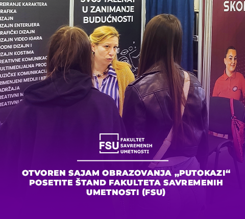 FSU na Sajmu obrazovanja u Novom Sadu: Veliko interesovanje za kreativni marketing, biznis i komunikacije