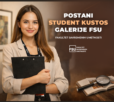 POSTANI STUDENT KUSTOS GALERIJE FSU