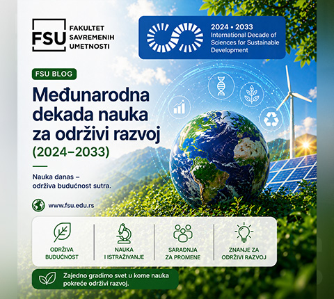 Dobrodošli na blog FSU: Međunarodna dekada nauka za održivi razvoj (2024–2033)