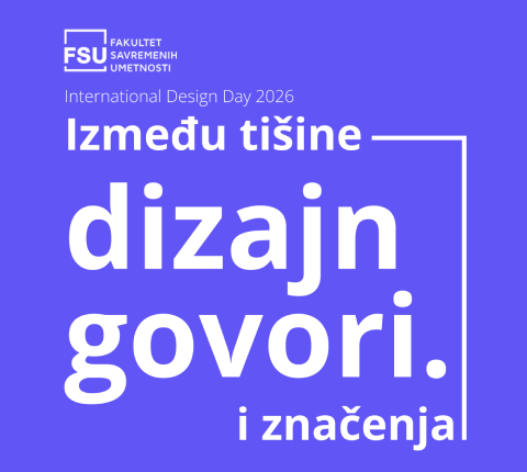 Fakultet savremenih umetnosti obeležava International Design Day 2026