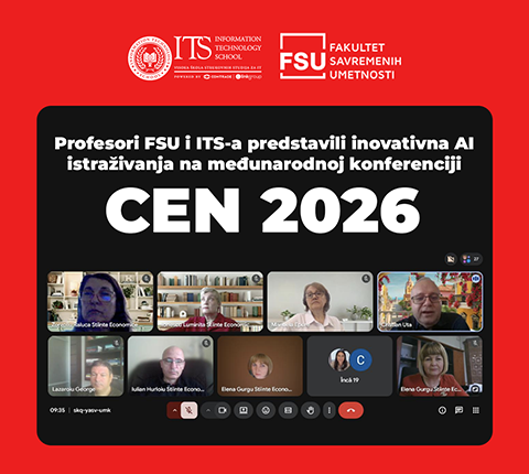Profesori FSU i ITS-a predstavili inovativna AI istraživanja na međunarodnoj  konferenciji CEN 2026