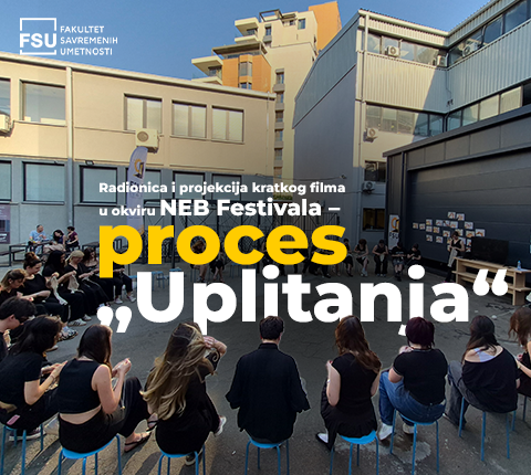 Radionica i projekcija kratkog filma u okviru NEB Festivala – proces „Uplitanja“ prof. Sonje Krstić