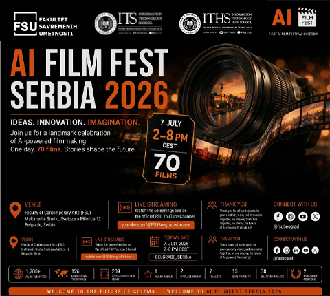 AI FilmFest Serbia 2026 nastavlja program – drugi dan projekcija zvanične selekcije