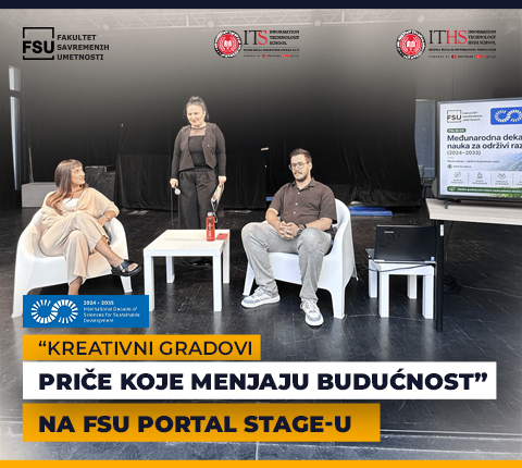 Održan događaj „Kreativni gradovi: Priče koje menjaju budućnost“ na FSU Portal Stage-u