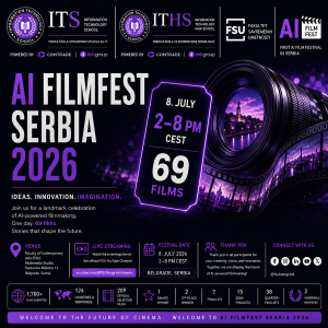 Treći dan projekcija i završnica AI FILMFEST SERBIA 2026