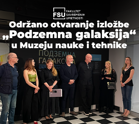 Otvorena izložba „Podzemna galaksija“ profesorke FSU dr Irine Tomić