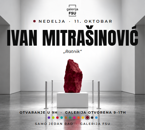 „SAMO JEDAN RAD“ – Upoznaj autora Ivana Mitrašinovića