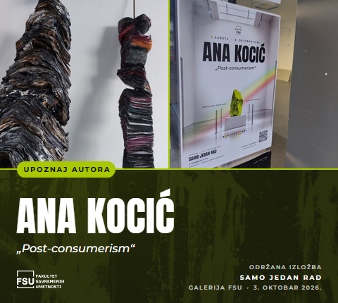 Održana izložba „SAMO JEDAN RAD“ – Upoznaj autora Anu Kocić