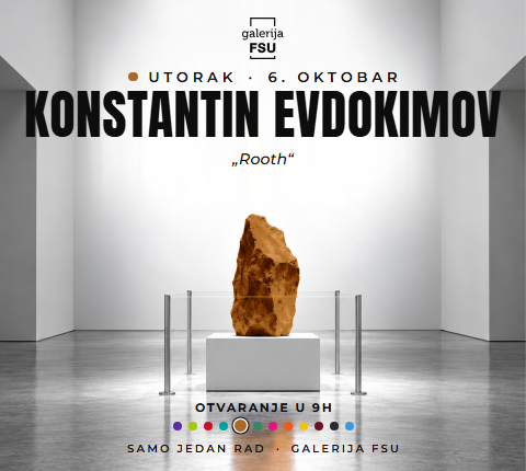 „SAMO JEDAN RAD“ – Upoznaj autora Konstantina Evdokimova